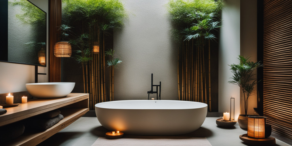Le style minimaliste et zen de la salle de bains japonaise